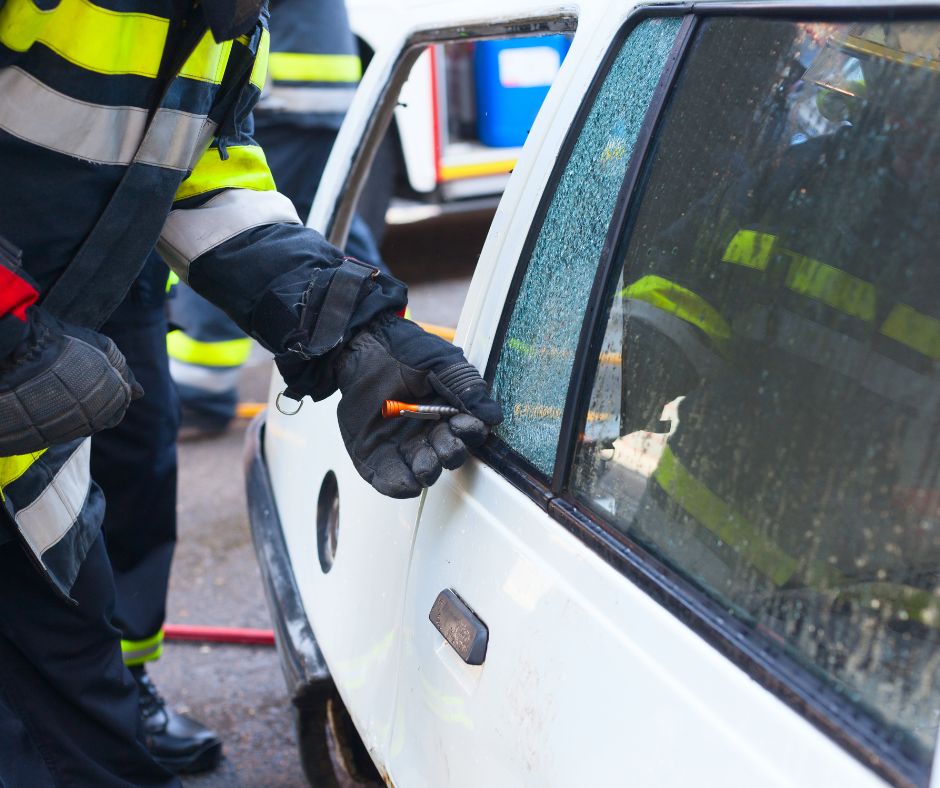 romper cristal de coche