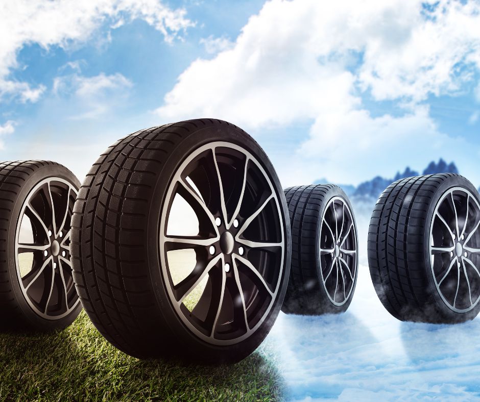 neumático de invierno en verano
